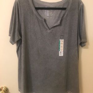 Gray short sleeve